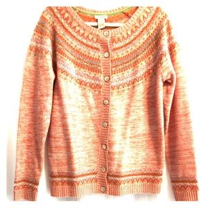Sundance Fair Isle Embellished Cardigan